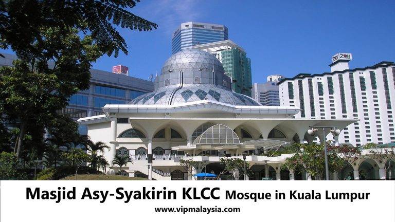 Masjid Asy-Syakirin KLCC Mosque in Kuala Lumpur