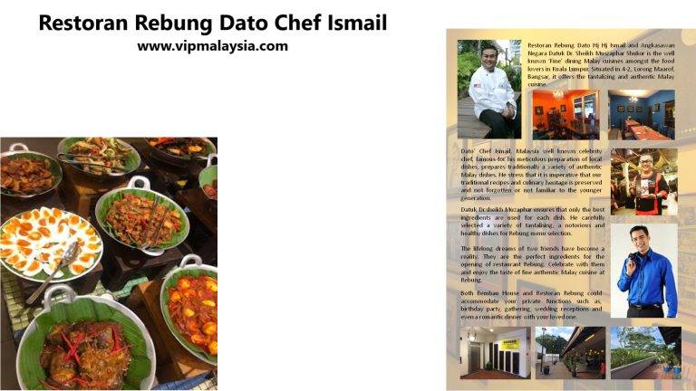 Restoran Rebung Dato Chef Ismail Malay Food KL