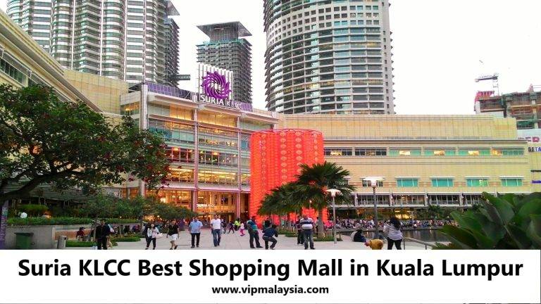 Suria KLCC Best Shopping Mall in Kuala Lumpur Malaysia
