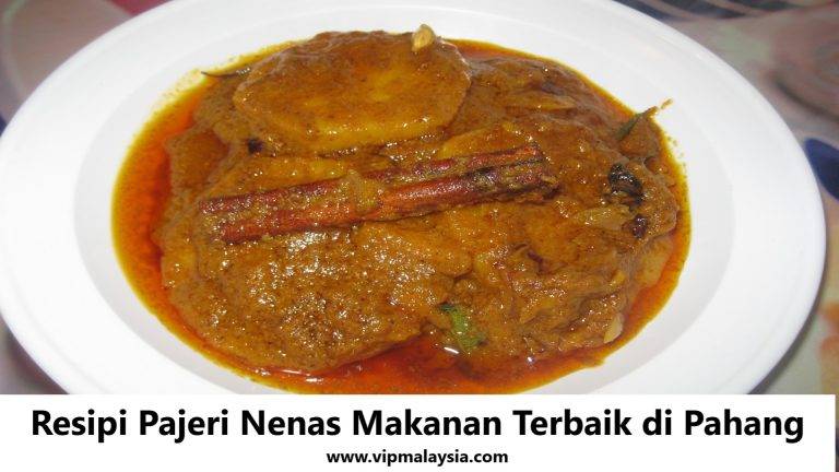 Resipi Pajeri Nenas Makanan Terbaik di Pahang