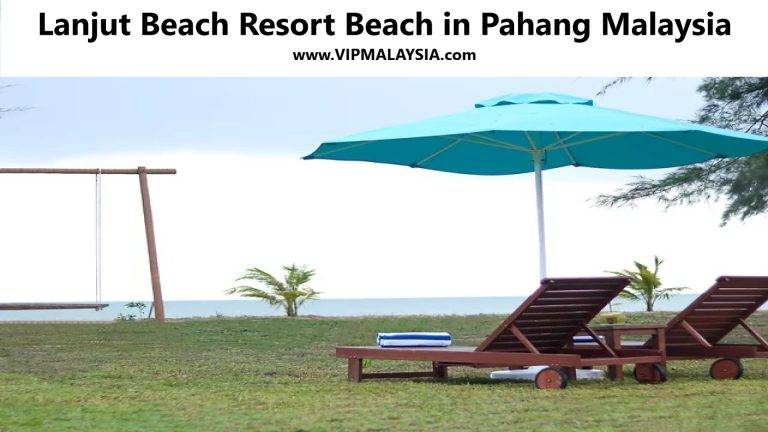 Lanjut Beach Resort Beach in Pahang Rompin Malaysia