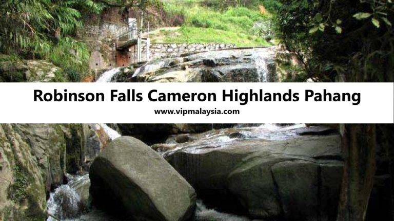 Robinson Falls Cameron Highlands Pahang