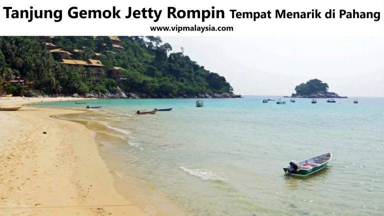 Tanjung Gemok Jetty Rompin Tempat Menarik di Pahang