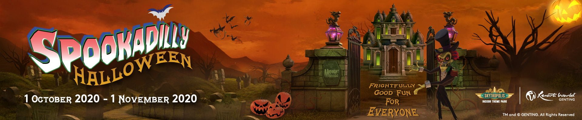 Spookadilly Halloween, Genting Highlands, Malaysia