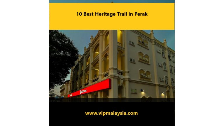 Heritage Trail in Ipoh Perak Malaysia