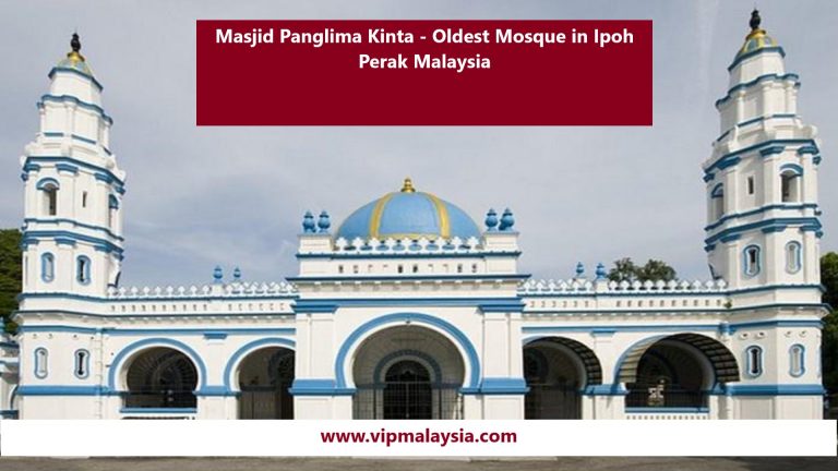 Masjid Panglima Kinta Mosque Ipoh Oldest Mosque in Perak Malaysia