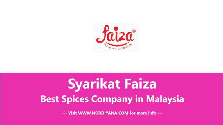 Syarikat Faiza Best Spices Company in Malaysia