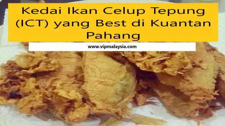 Resepi Ikan Celup Tepung ICT Asli Terbaik