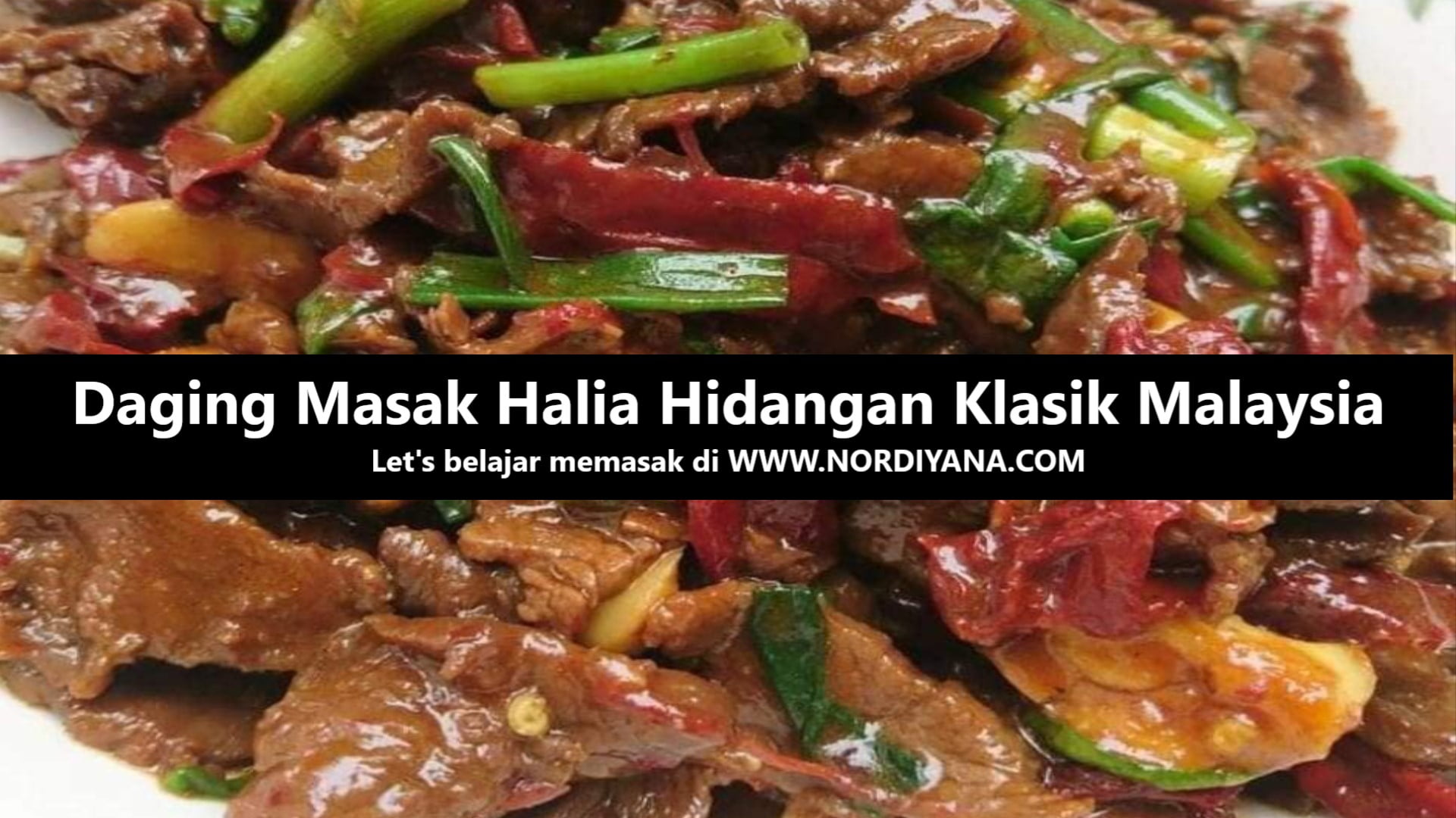 Resepi Daging Masak Halia Hidangan Klasik Malaysia 1001 Best Recipes 8119