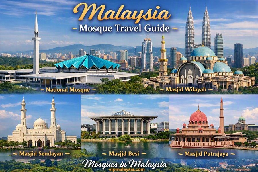Top 10 Most Beautiful Mosques in Malaysia